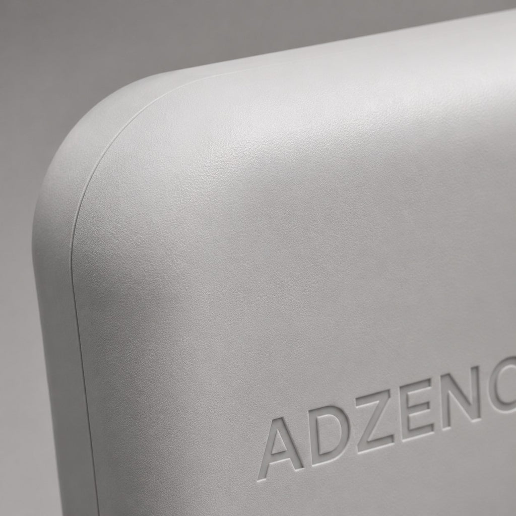 Adzenclick — soft-touch texture close-up