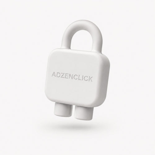 Adzenclick — white studio shot